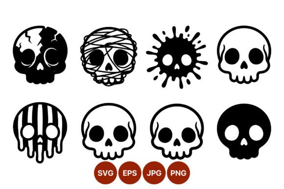 Download Skull Icons Vector Art - Skull icons Collection