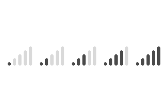 Download Mobile Network Signal Icons. Interface B - Premium Bundle