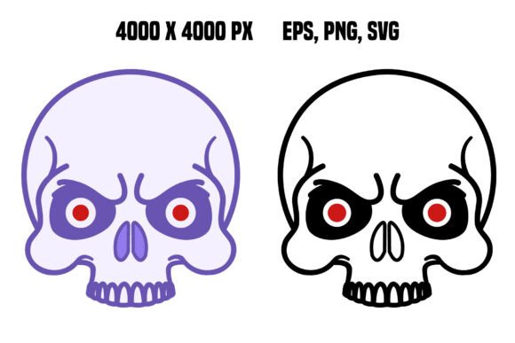 Download Skull Icons with Red Eyes - Skull icons Collection